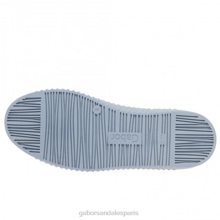 femmes Gabor daim aigue-marine chaussures décontractées sagesse chaussure 4LHL328