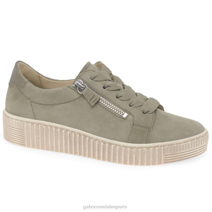 femmes Gabor daim chaussures décontractées sagesse chaussure 4LHL122