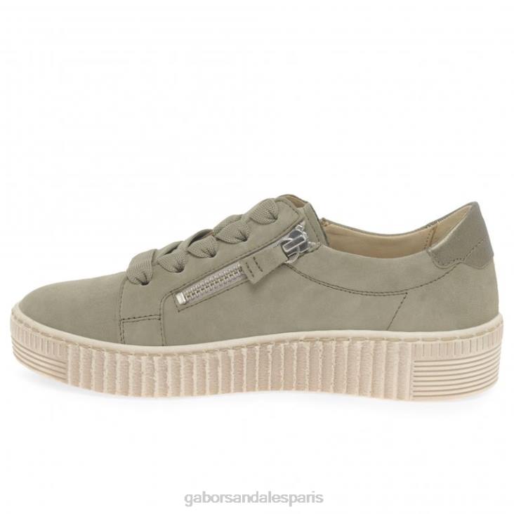 femmes Gabor daim chaussures décontractées sagesse chaussure 4LHL122