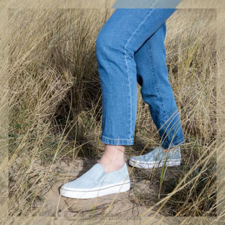femmes Gabor daim ciel chaussures décontractées à enfiler avec boussole chaussure 4LHL326