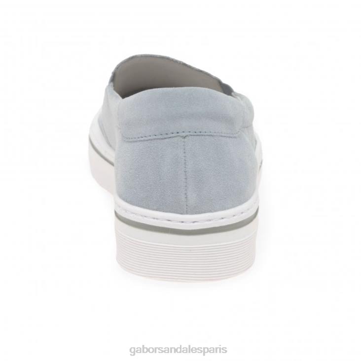 femmes Gabor daim ciel chaussures décontractées à enfiler avec boussole chaussure 4LHL326
