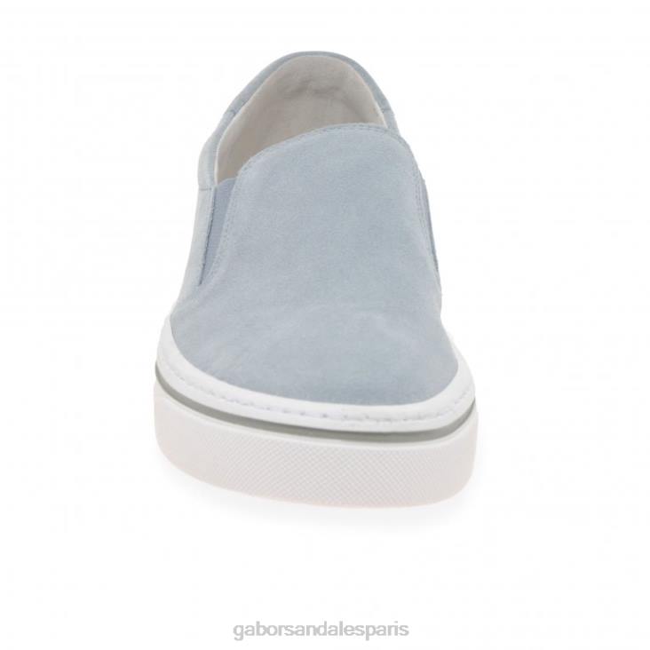 femmes Gabor daim ciel chaussures décontractées à enfiler avec boussole chaussure 4LHL326