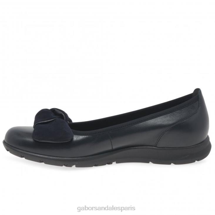 femmes Gabor minuit/daim chaussures salerne chaussure 4LHL20