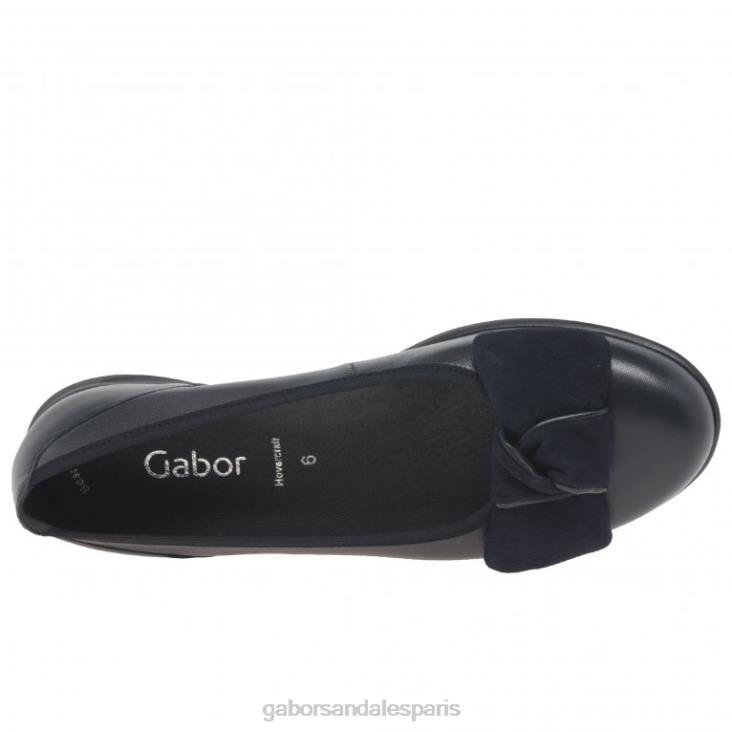 femmes Gabor minuit/daim chaussures salerne chaussure 4LHL20