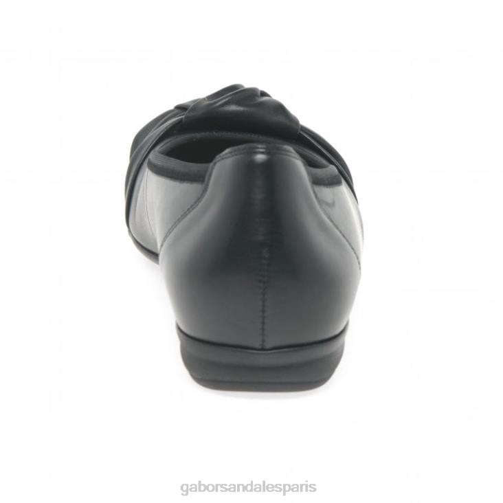 femmes Gabor noir chaussures décontractées Ashlene chaussure 4LHL91