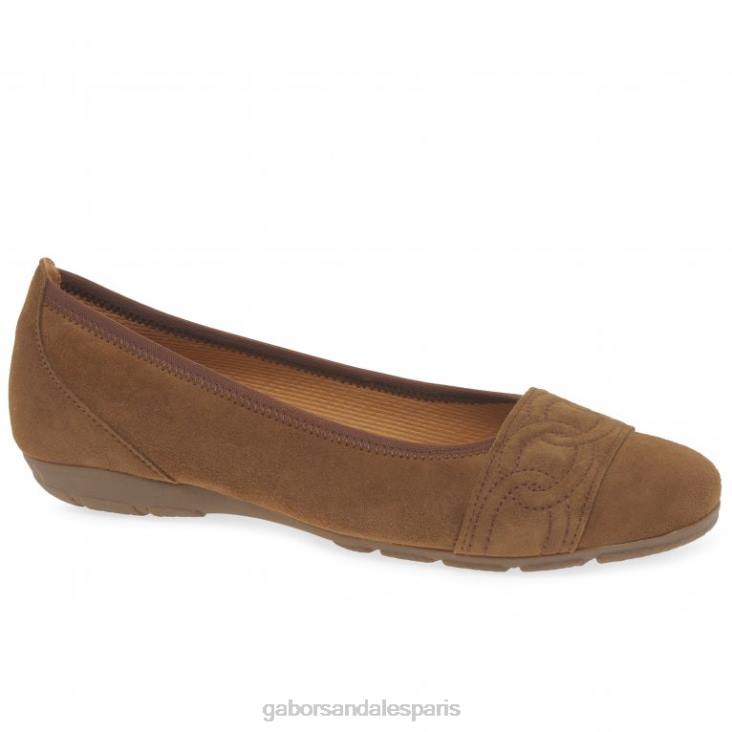 femmes Gabor nouveau daim whisky chaussures de ressemblance chaussure 4LHL17