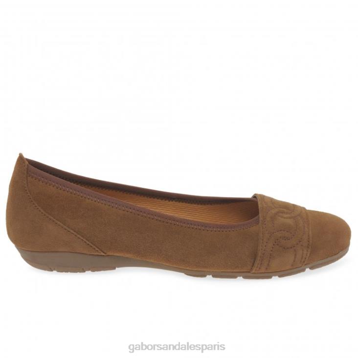femmes Gabor nouveau daim whisky chaussures de ressemblance chaussure 4LHL17