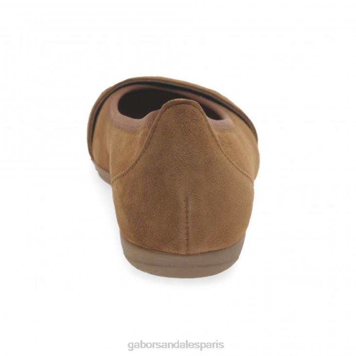 femmes Gabor nouveau daim whisky chaussures de ressemblance chaussure 4LHL17