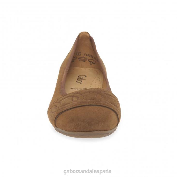 femmes Gabor nouveau daim whisky chaussures de ressemblance chaussure 4LHL17