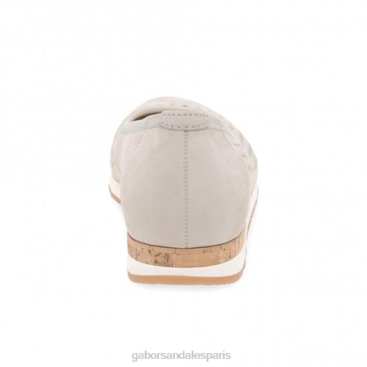 femmes Gabor nubuck poudré chaussures à détails de baies chaussure 4LHL2