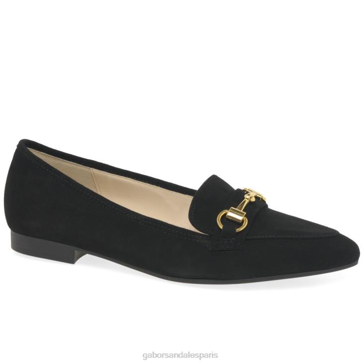 femmes Gabor Suède noir chaussures caterham chaussure 4LHL109