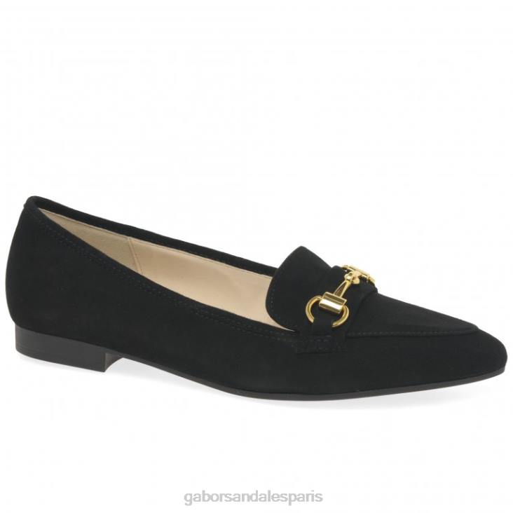 femmes Gabor Suède noir chaussures caterham chaussure 4LHL109