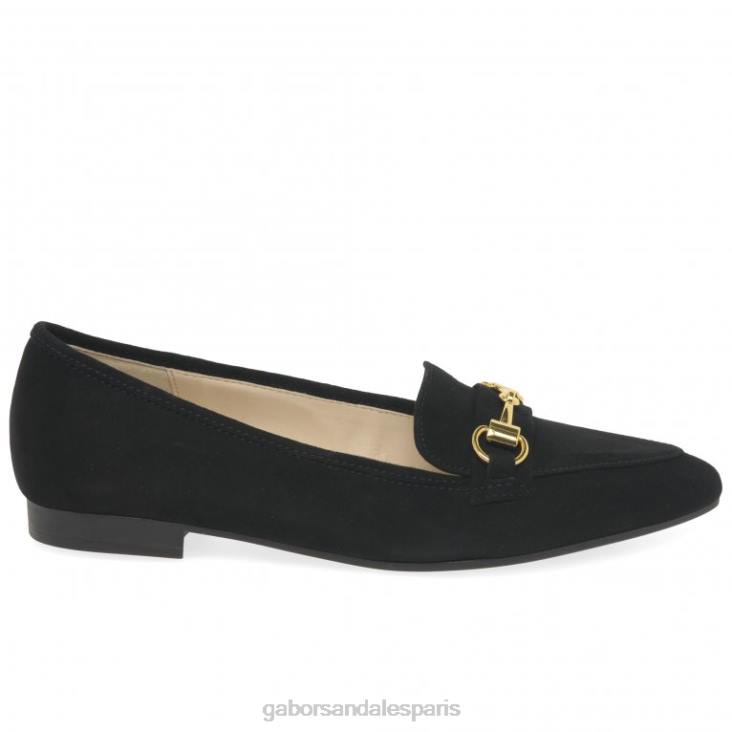 femmes Gabor Suède noir chaussures caterham chaussure 4LHL109