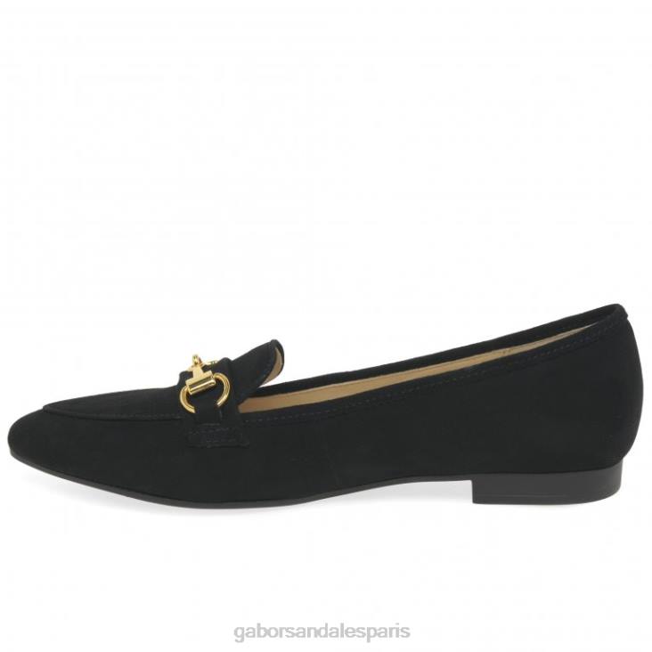 femmes Gabor Suède noir chaussures caterham chaussure 4LHL109