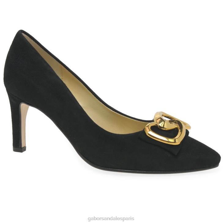 femmes Gabor Suède noir escarpins daniel chaussure 4LHL74