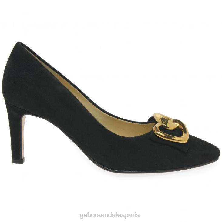 femmes Gabor Suède noir escarpins daniel chaussure 4LHL74