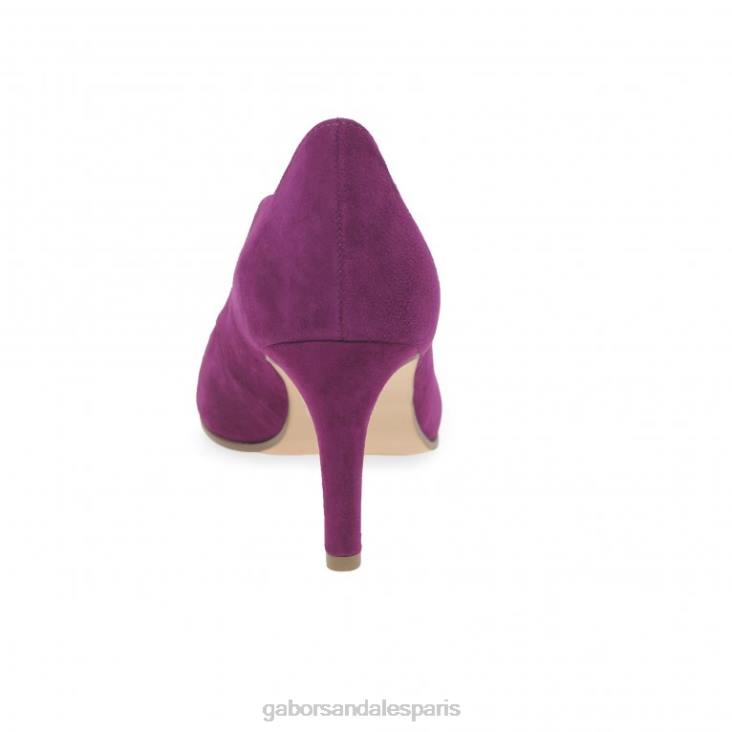 femmes Gabor Suède noir escarpins de degré chaussure 4LHL75