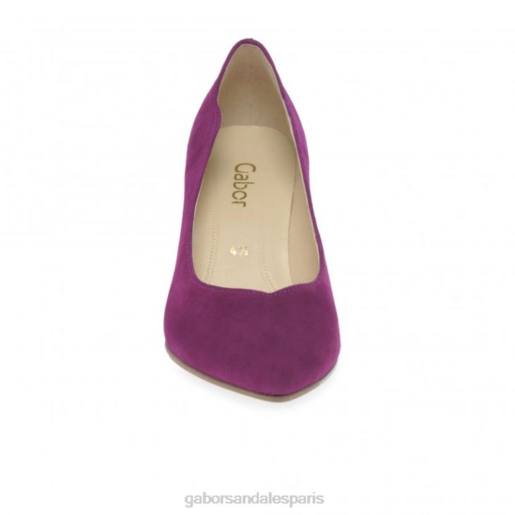 femmes Gabor Suède noir escarpins de degré chaussure 4LHL75