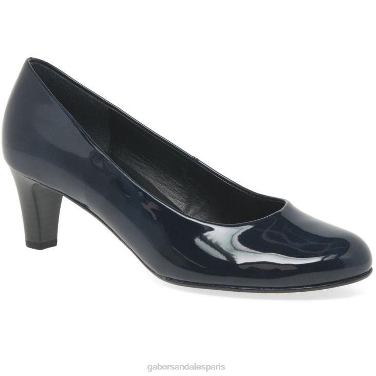 femmes Gabor brevet marin salut tec escarpins nesta ii chaussure 4LHL48