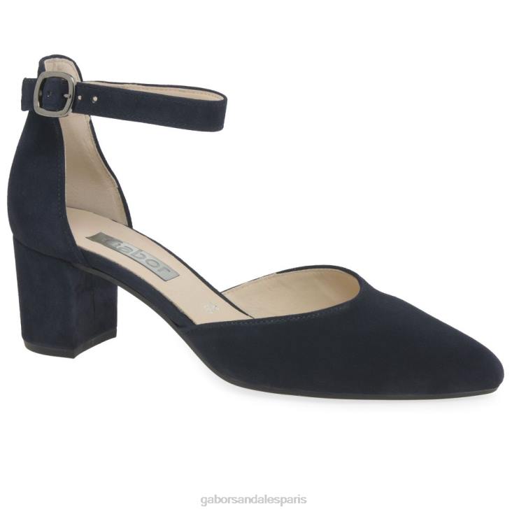 femmes Gabor daim atlantique chaussures de gala ouvertes chaussure 4LHL60