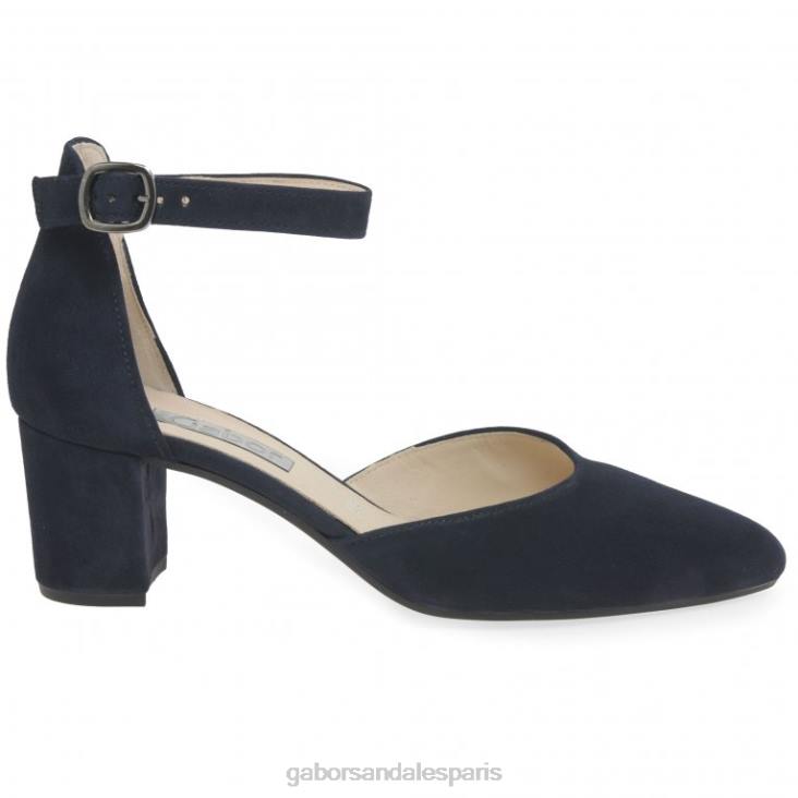 femmes Gabor daim atlantique chaussures de gala ouvertes chaussure 4LHL60
