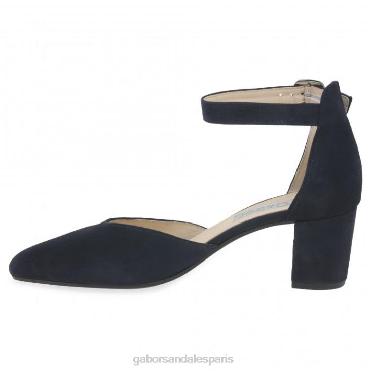 femmes Gabor daim atlantique chaussures de gala ouvertes chaussure 4LHL60