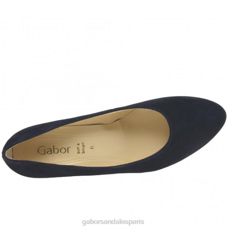 femmes Gabor daim atlantique escarpins edina chaussure 4LHL34