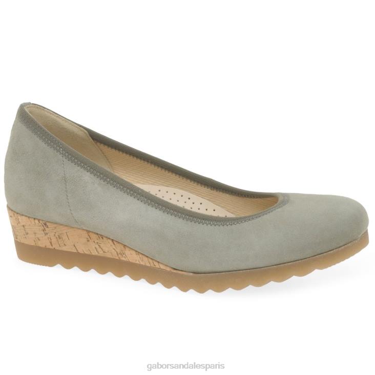femmes Gabor daim chaussures à talons compensés epworth chaussure 4LHL316