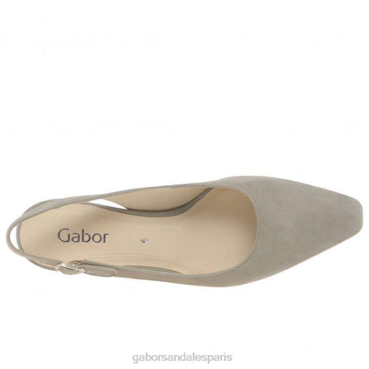 femmes Gabor daim visone escarpins lindy chaussure 4LHL62