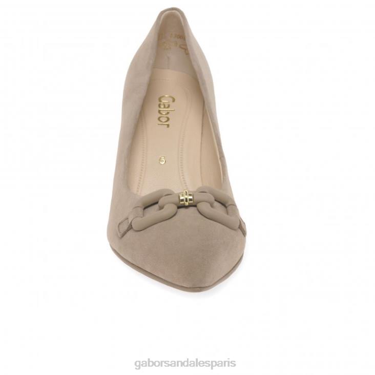 femmes Gabor lapin en daim escarpins journal chaussure 4LHL65