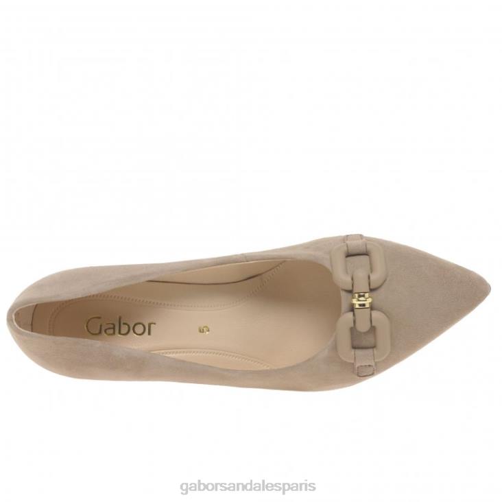 femmes Gabor lapin en daim escarpins journal chaussure 4LHL65