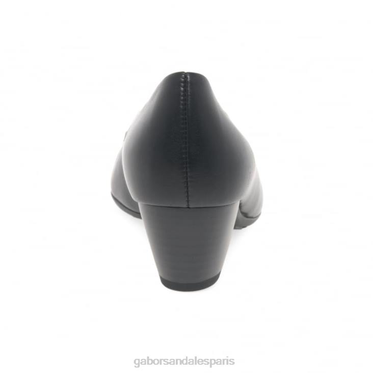 femmes Gabor noir escarpins brambling chaussure 4LHL42