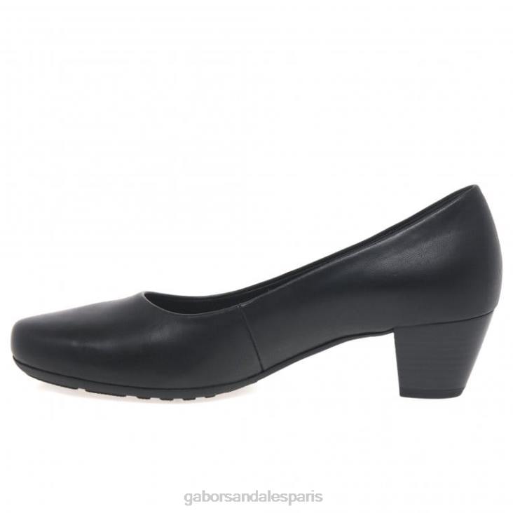 femmes Gabor noir escarpins brambling chaussure 4LHL42