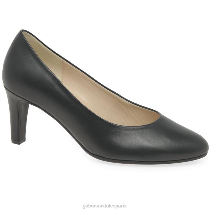 femmes Gabor noir escarpins edina chaussure 4LHL37