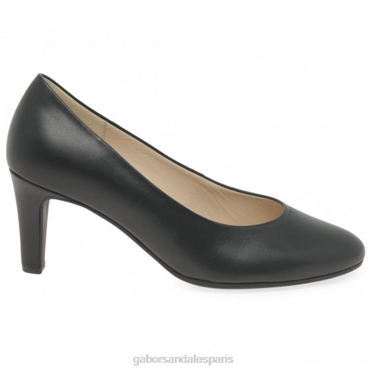 femmes Gabor noir escarpins edina chaussure 4LHL37