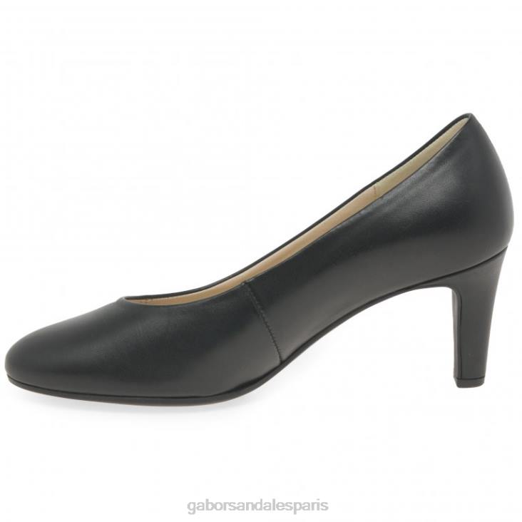 femmes Gabor noir escarpins edina chaussure 4LHL37
