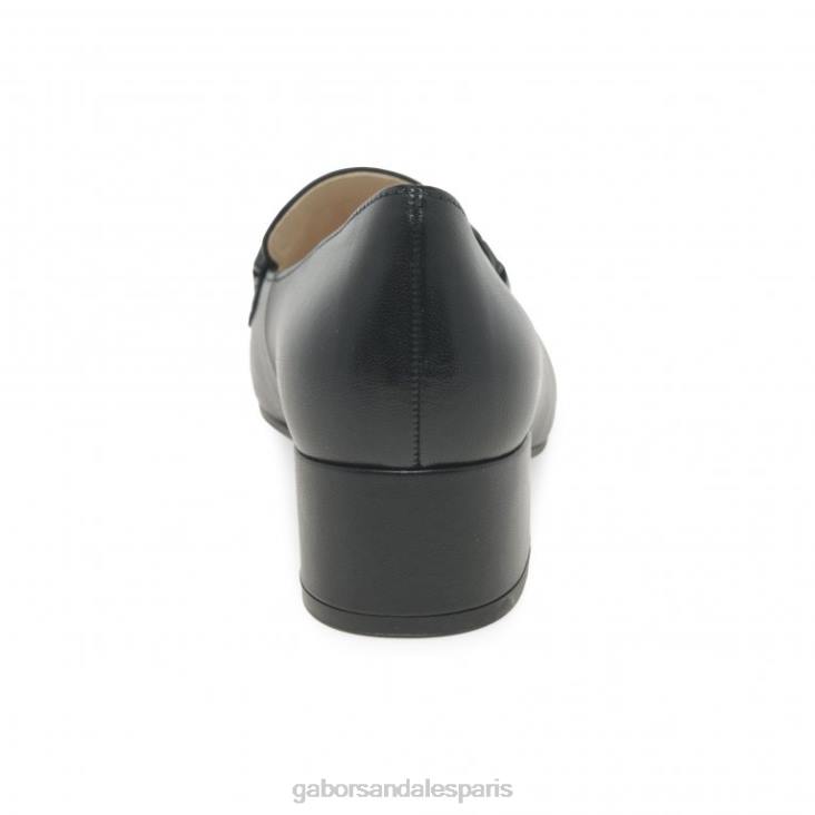 femmes Gabor noir escarpins hoolie chaussure 4LHL68
