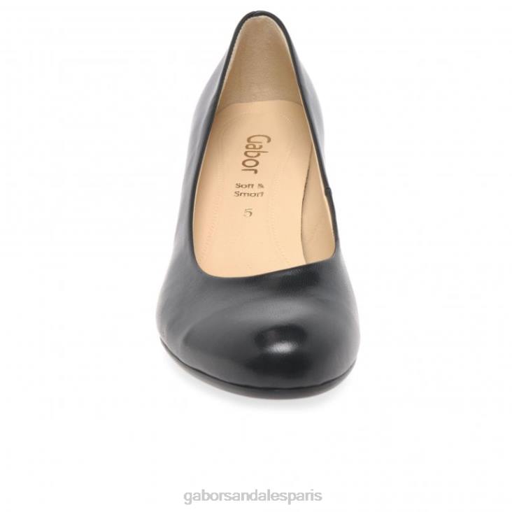 femmes Gabor noir escarpins nesta ii chaussure 4LHL47