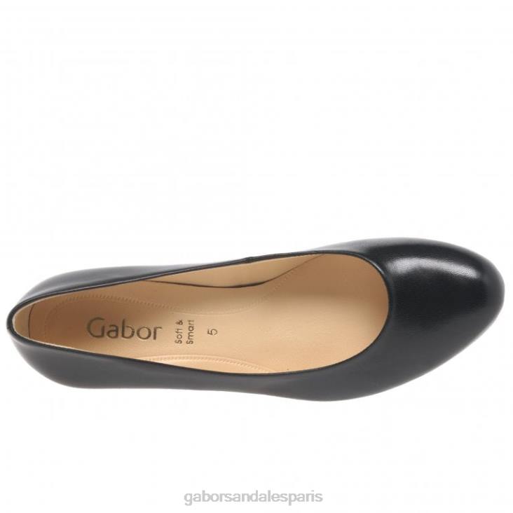 femmes Gabor noir escarpins nesta ii chaussure 4LHL47