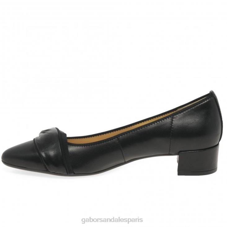 femmes Gabor noir escarpins prince chaussure 4LHL73