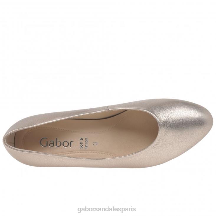 femmes Gabor poudre métallique escarpins edina chaussure 4LHL33