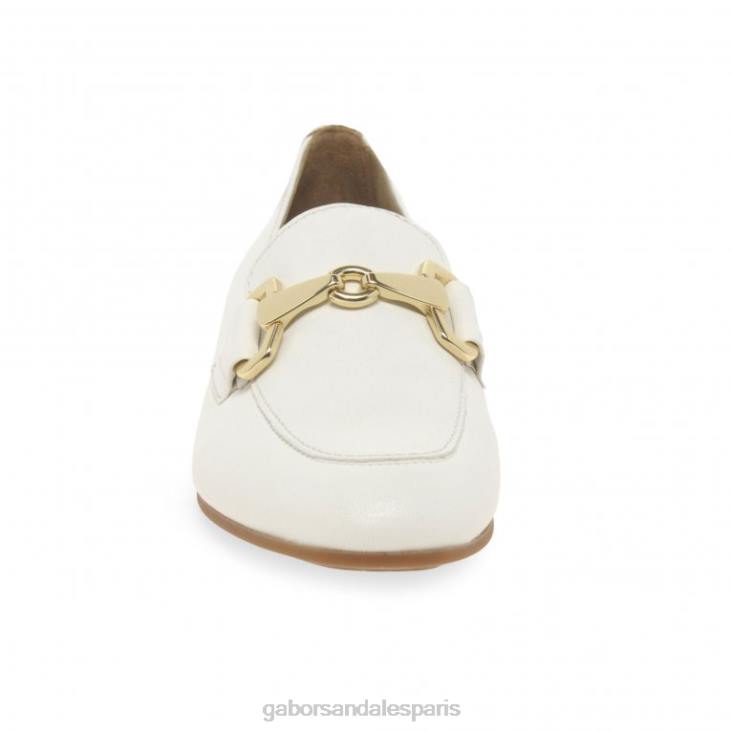 femmes Gabor café au lait d'or mocassins jangle chaussure 4LHL84