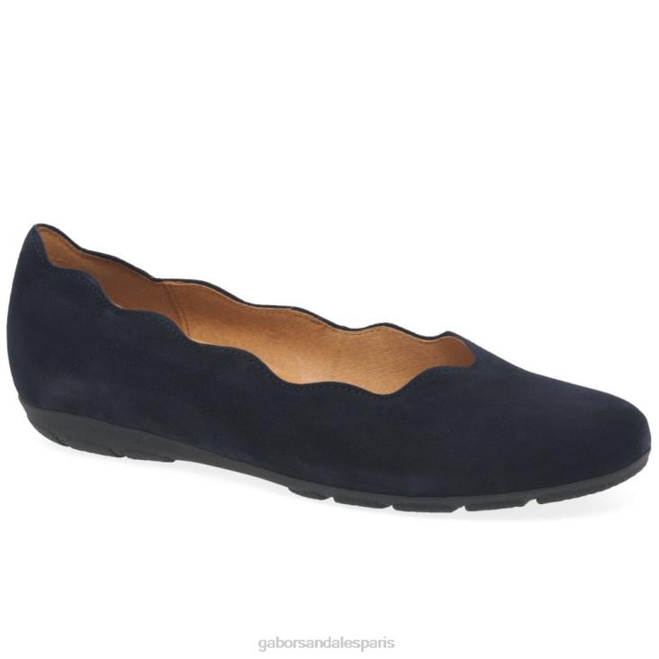 femmes Gabor daim atlantique résister aux chaussures chaussure 4LHL111