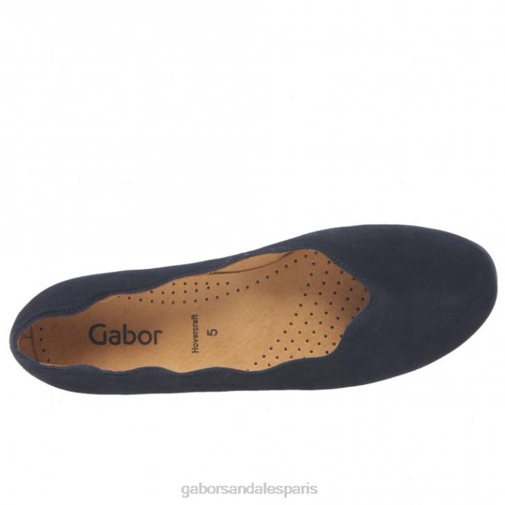 femmes Gabor daim atlantique résister aux chaussures chaussure 4LHL111