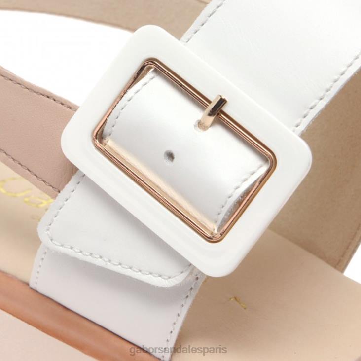 femmes Gabor rose/blanc sandales aviemore chaussure 4LHL160