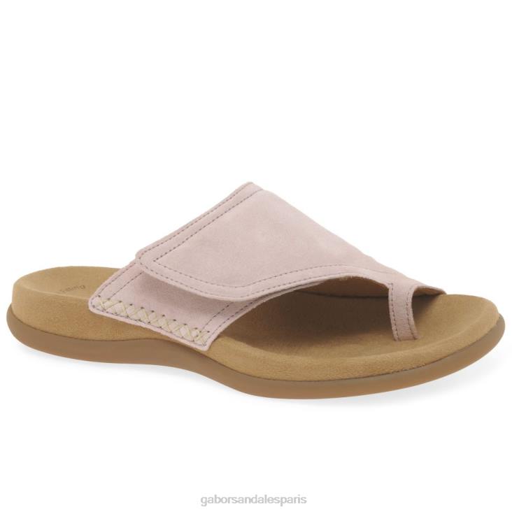 femmes Gabor daim nu sandales à bride d'orteil Plaisir chaussure 4LHL176