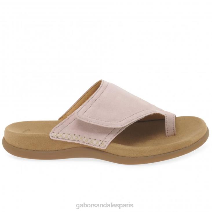 femmes Gabor daim nu sandales à bride d'orteil Plaisir chaussure 4LHL176