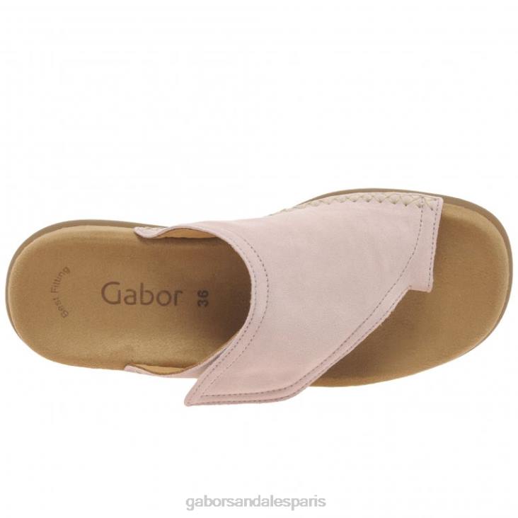 femmes Gabor daim nu sandales à bride d'orteil Plaisir chaussure 4LHL176