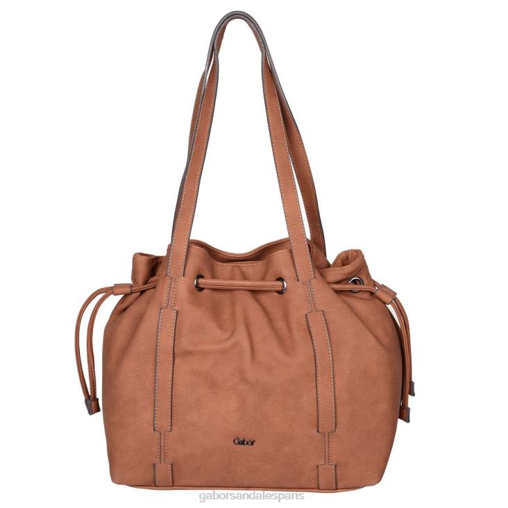 femmes Gabor Cognac sac porté épaule à lien de resserrage Malu accessoires 4LHL293