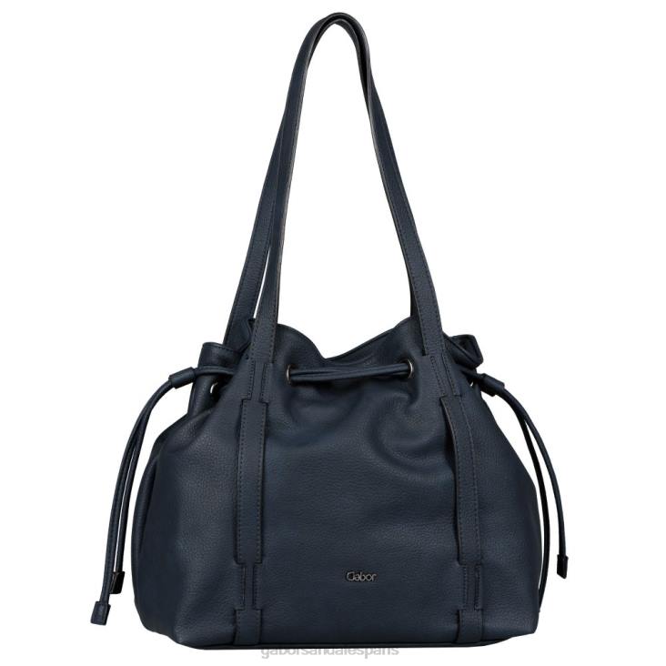femmes Gabor bleu foncé sac porté épaule à lien de resserrage Malu accessoires 4LHL294
